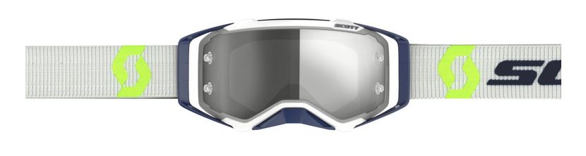 SCOTT Prospect LS Goggle Motocross MTB MX Enduro Cross Brille grau-weiß LS Scheibe