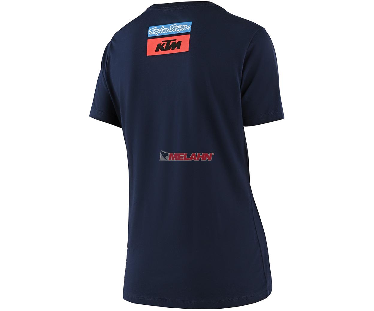 TROY LEE DESIGNS Girls T-Shirt: KTM Team, navy