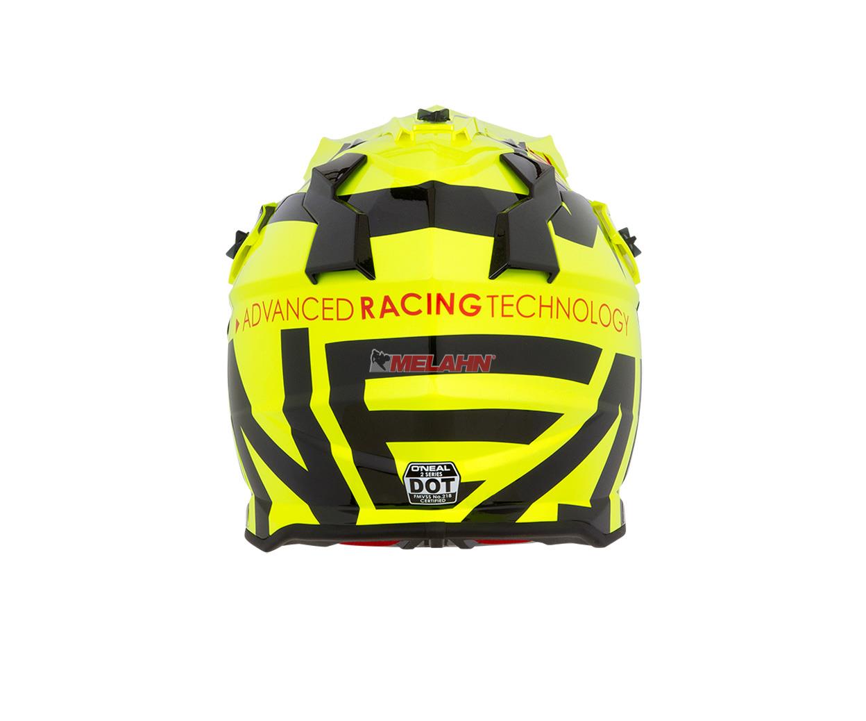 ONEAL Kids Helm: 2Series Slick, neon gelb/schwarz, Größe S