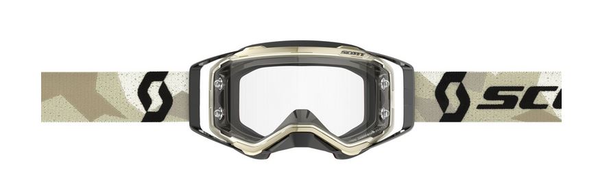 SCOTT Brille: Prospect Enduro LS, camo beige/schwarz, selbsttönend klar/grau