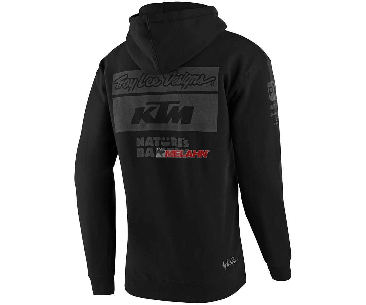 TROY LEE DESIGNS Hoody: KTM Team, schwarz