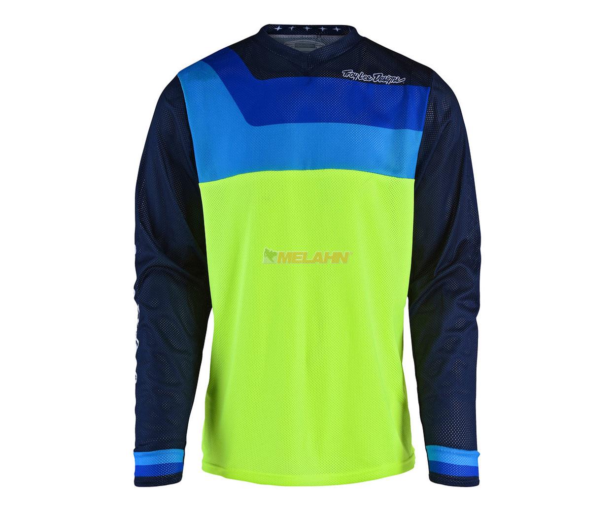 TROY LEE DESIGNS Jersey: GP Air Prisma,  neon-gelb