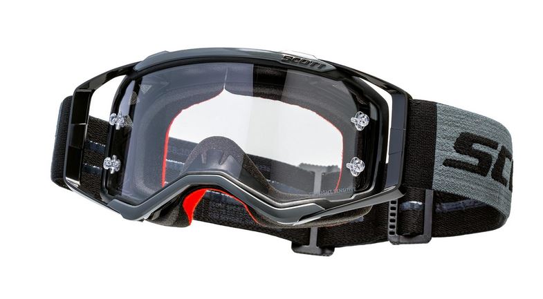 SCOTT Prospect LS Goggle Motocross MTB MX Enduro Cross Brille schwarz light sensitive