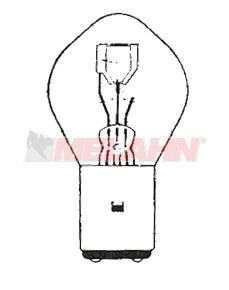 JM Glühbirne BILUX BA20D 35/35W12V