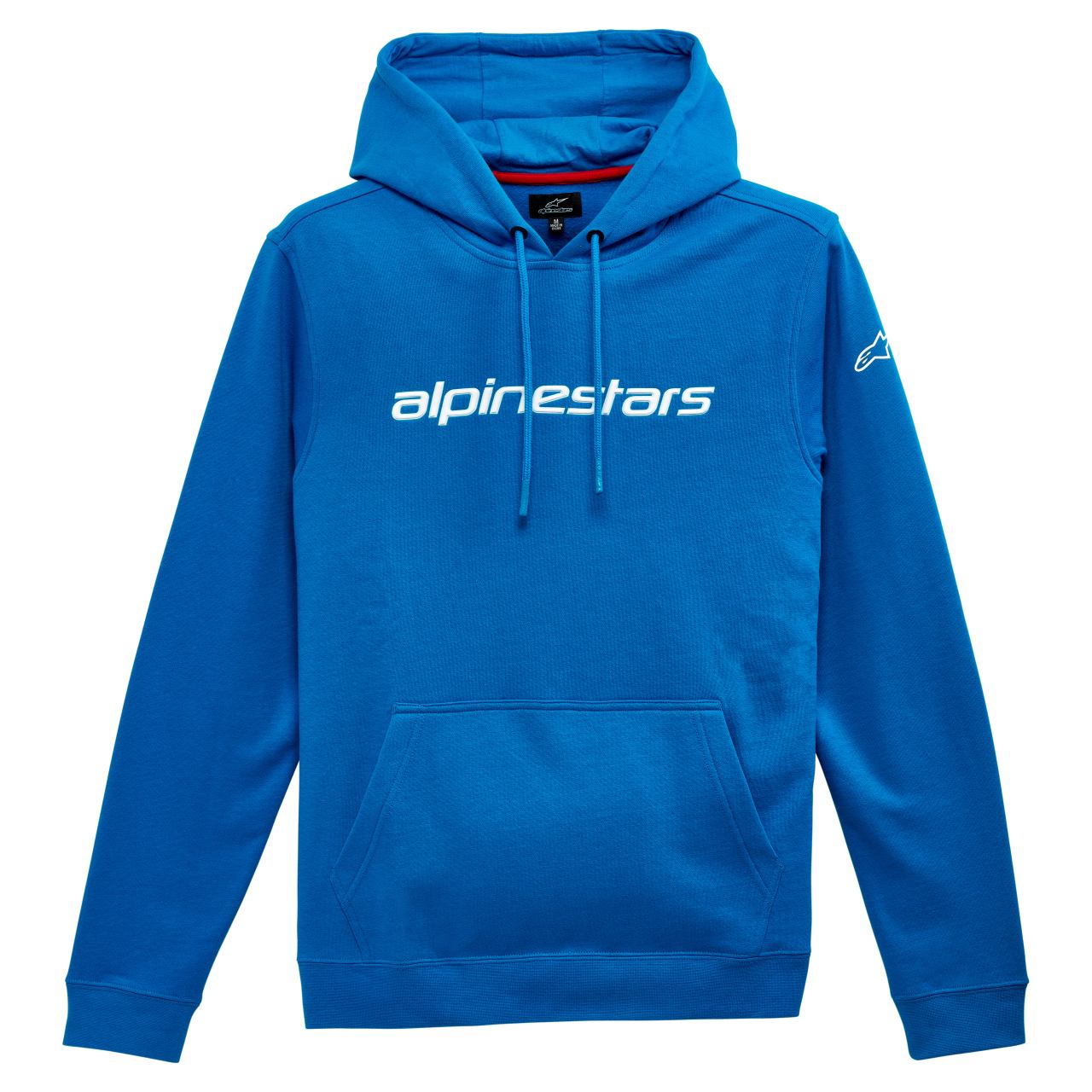 ALPINESTARS Hoody: Linear, blau/weiß