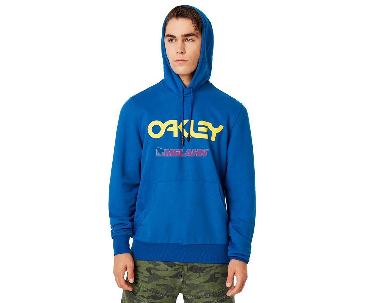 OAKLEY Hoody: B1B, blau