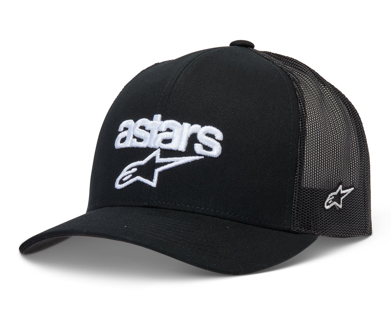 ALPINESTARS Cap: Trucker Pedigree, schwarz/weiß