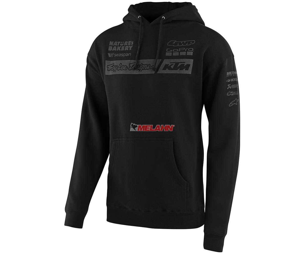 TROY LEE DESIGNS Hoody: KTM Team, schwarz