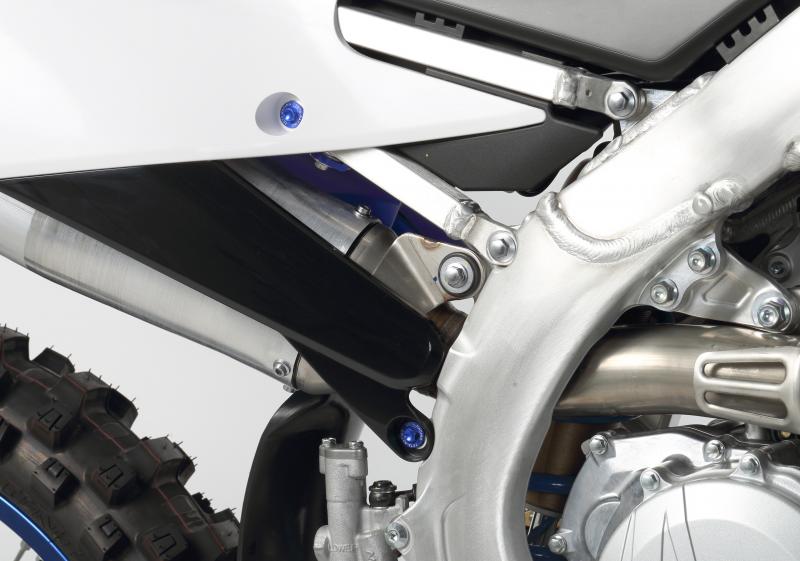 ZETA Aluminium-Schrauben Plastikteile (21 Stück) für Yamaha YZF 250 2019- / 450 2018-, blau