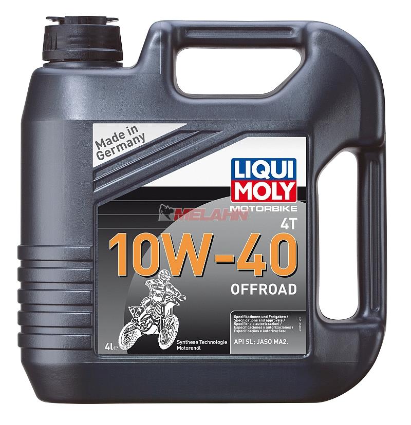 LIQUI MOLY Motoröl: Motorbike 4T 10W-40 Offroad, 4l