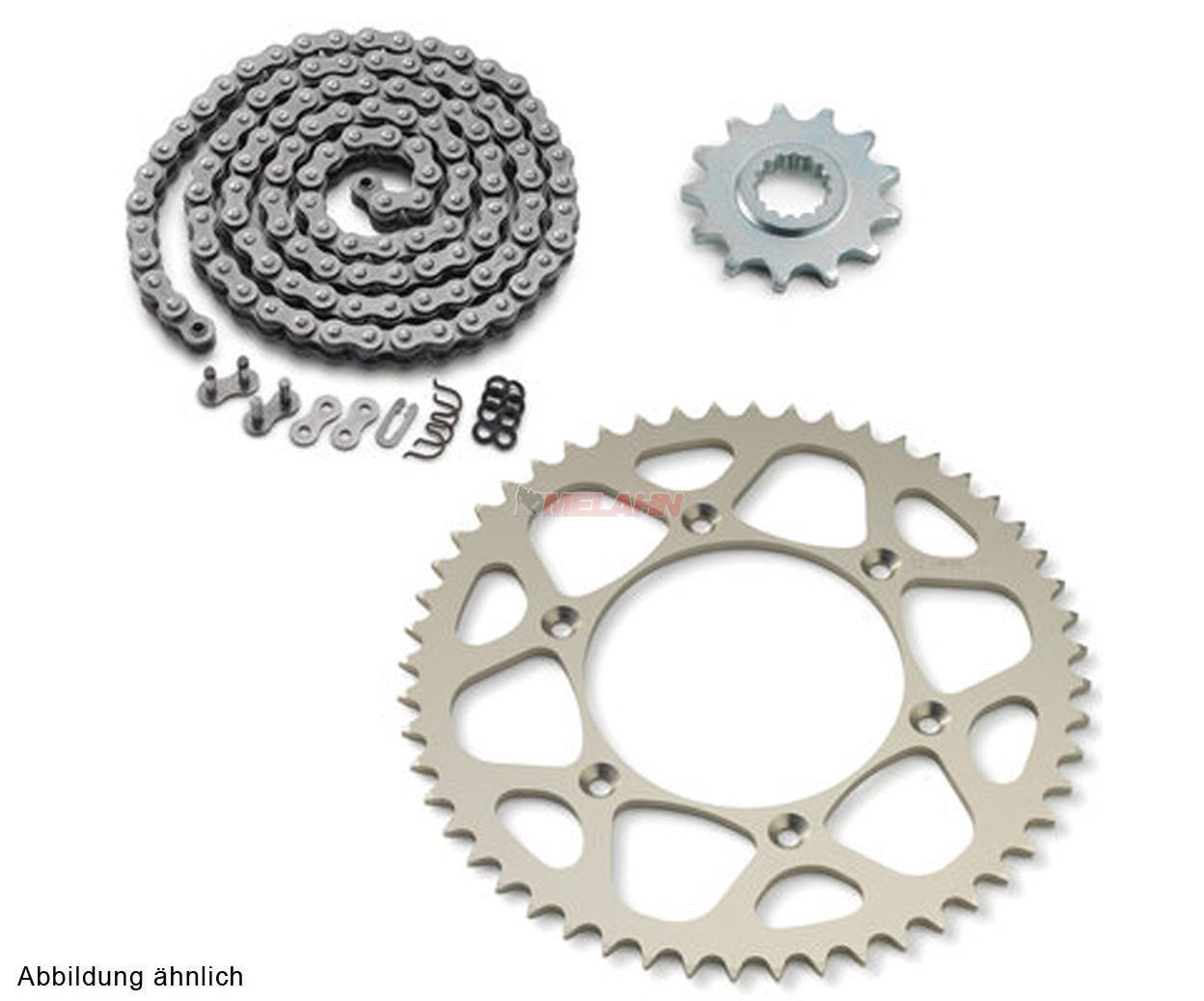 JM Kettensatz/Kettenkit X-Ring für KTM 125 Duke 11- / RC 125 14-, 14/45 Zähne