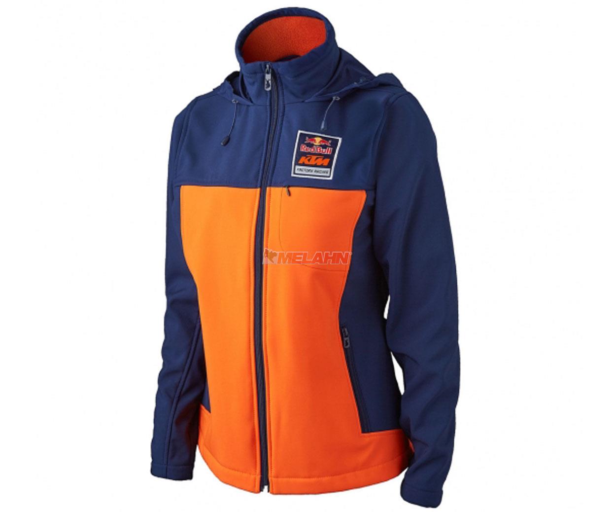 KTM RED BULL Girls Softshelljacke: KTM Team, navy/orange