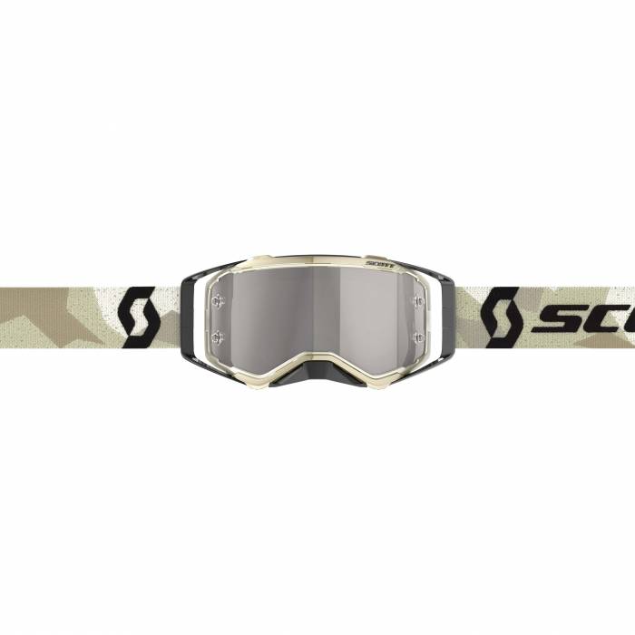 SCOTT Brille: Prospect camo beige/schwarz, silber verspiegelt