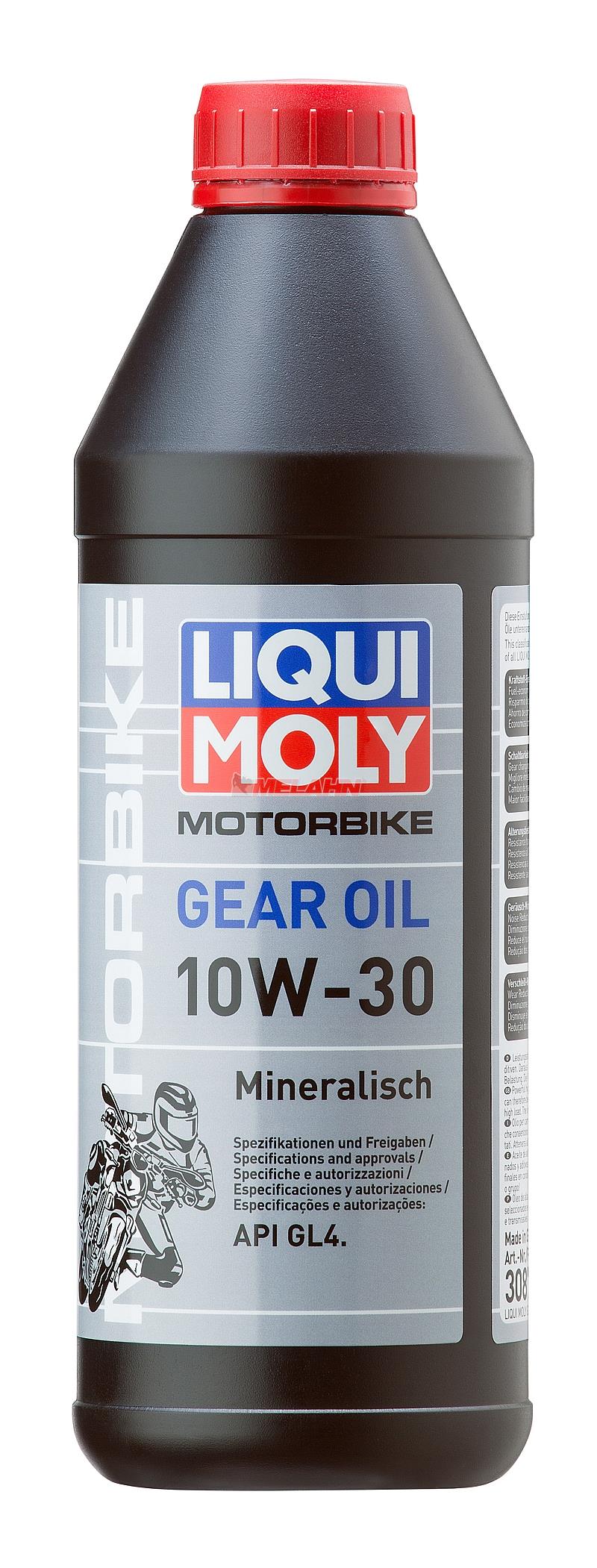 LIQUI MOLY Getriebeöl: Motorbike Gear Oil 10W-30, 1l