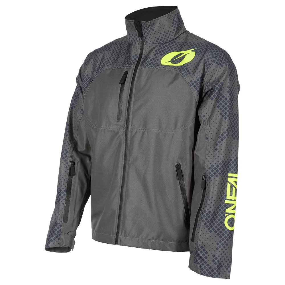 O'NEAL Regenjacke Shore, grau/neon-gelb