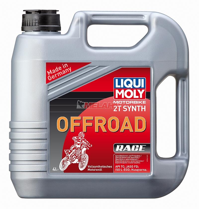 LIQUI MOLY Motoröl: Motorbike 2T Synth Offroad Race, 4l