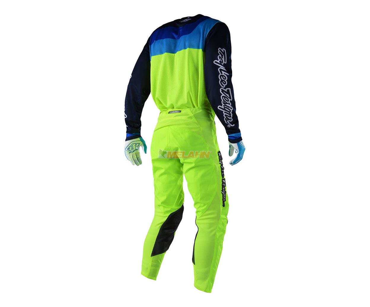 TROY LEE DESIGNS Jersey: GP Air Prisma,  neon-gelb