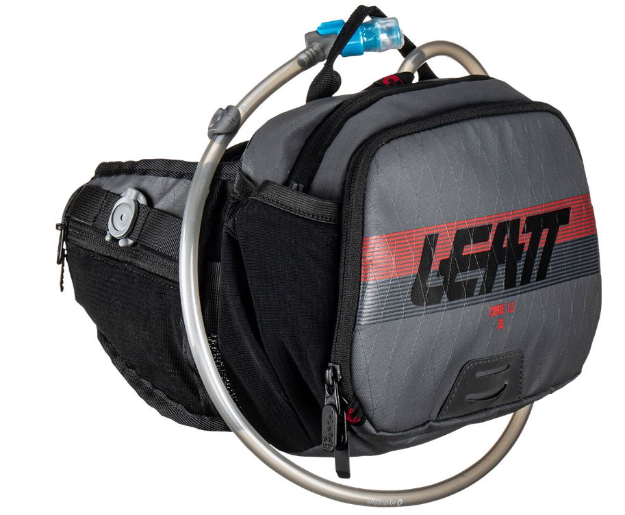 LEATT Gürteltasche: Hydration Core 1.5, graphite