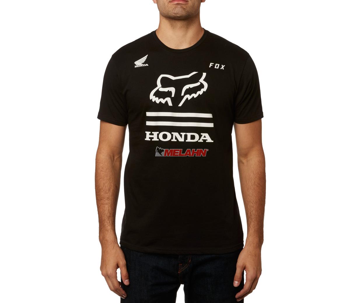 FOX Premium T-Shirt: Honda, schwarz