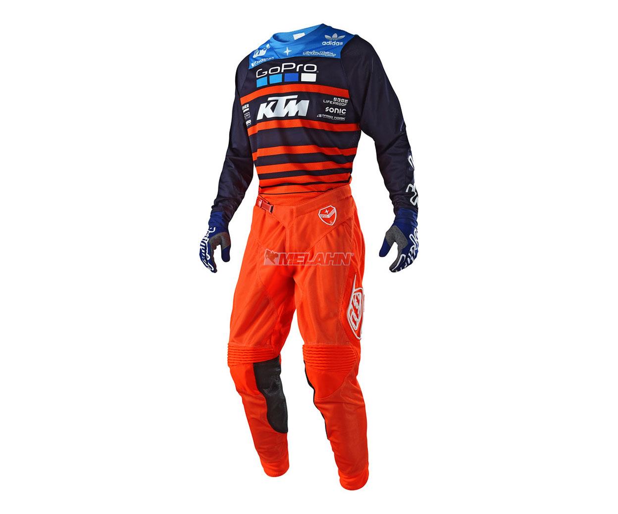 TROY LEE DESIGNS Youth-Hose: GP AIR KTM Team, orange