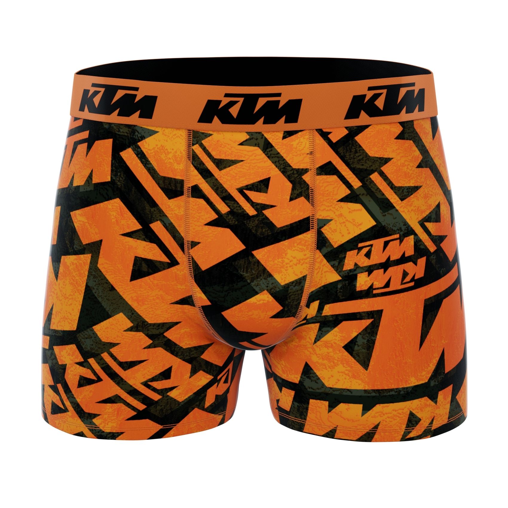 FREEGUN Boxershorts: KTM9 Dar Boxer, orange/schwarz