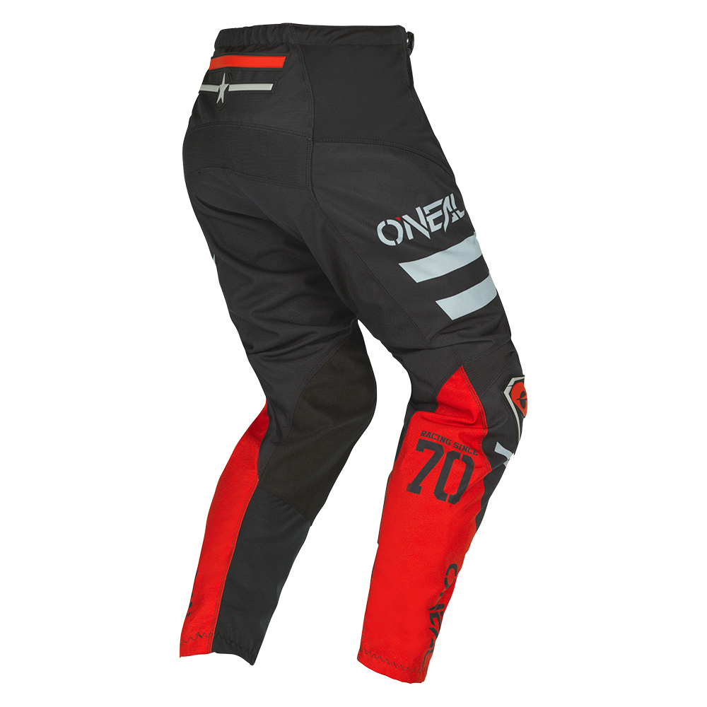 ONEAL Hose: Element Squadron V.22, schwarz/weiß/rot