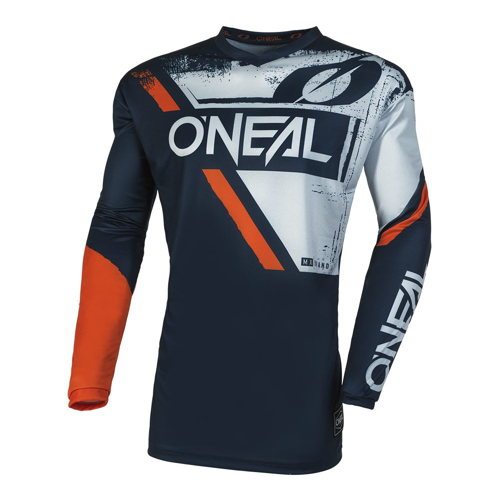 ONEAL Jersey: Element Shocker V.23, blau/weiß/orange