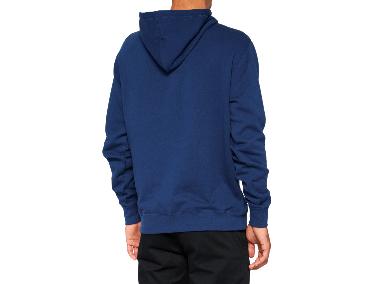 100% Hoody: Icon, navy