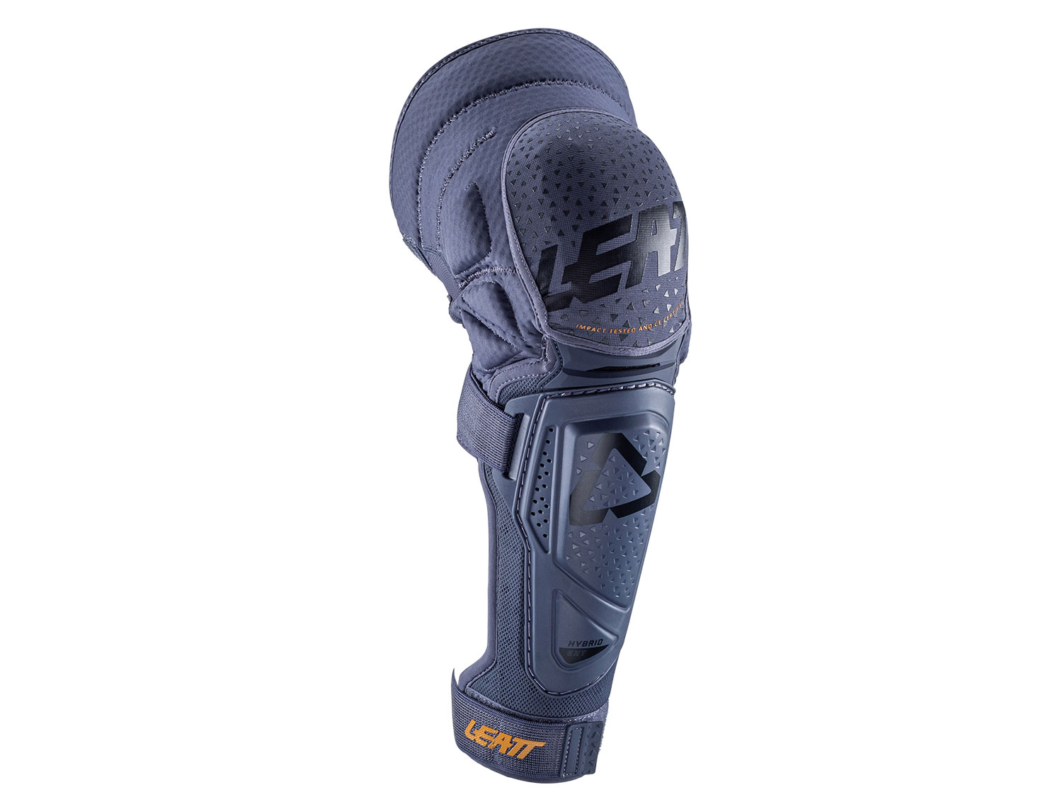 LEATT Knieprotektor (Paar): 3DF Hybrid EXT, flint